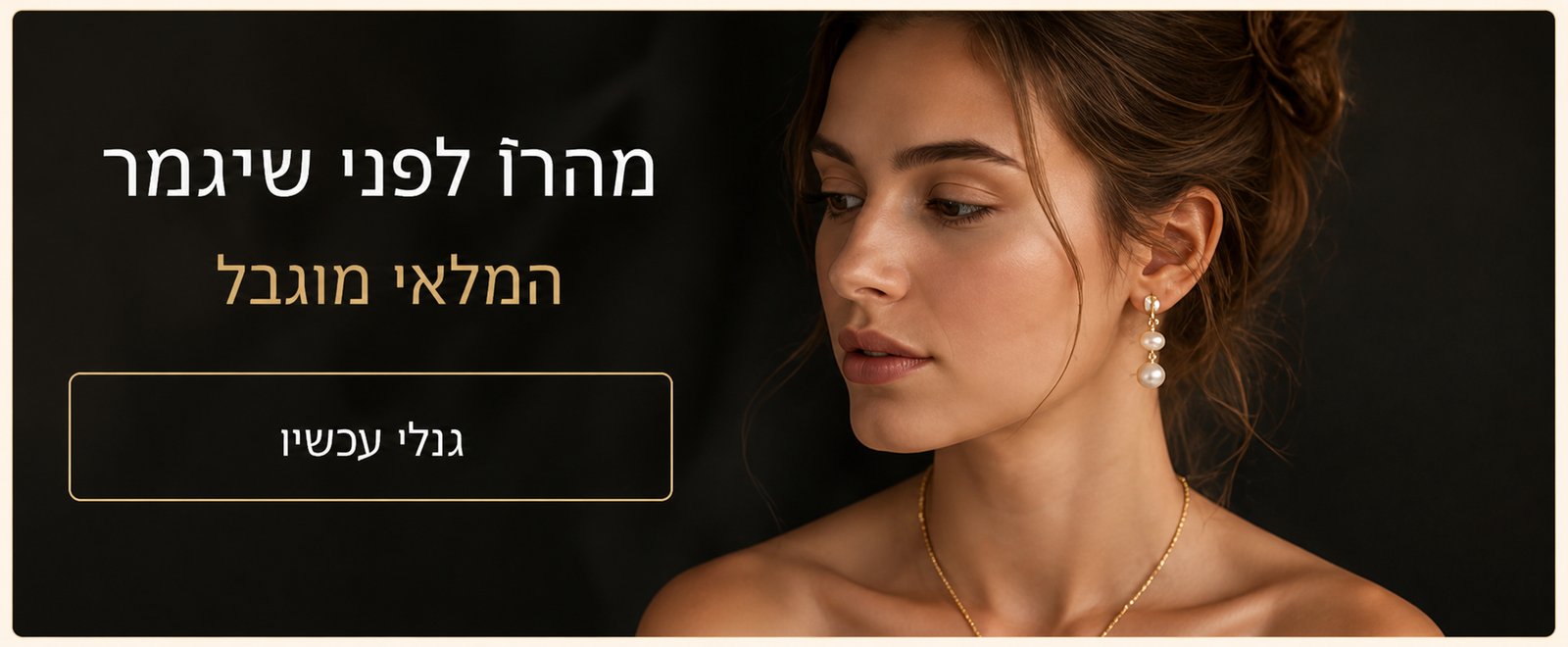 מהרו לפני שיגמר, המלאי מוגבל