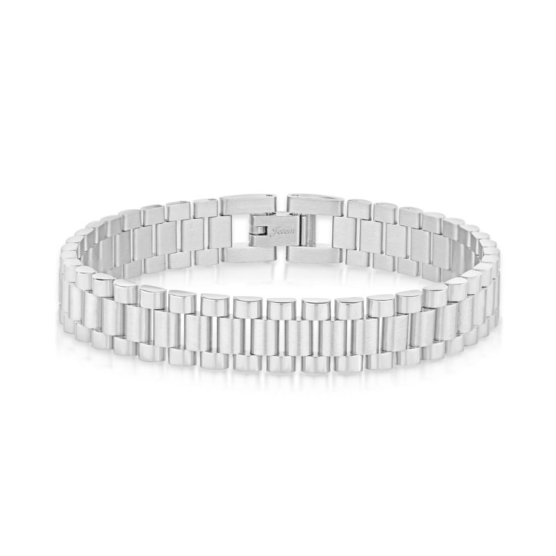 צמיד סטיל חוליות דק לגבר JBM1001 JETEM – תמונה 10