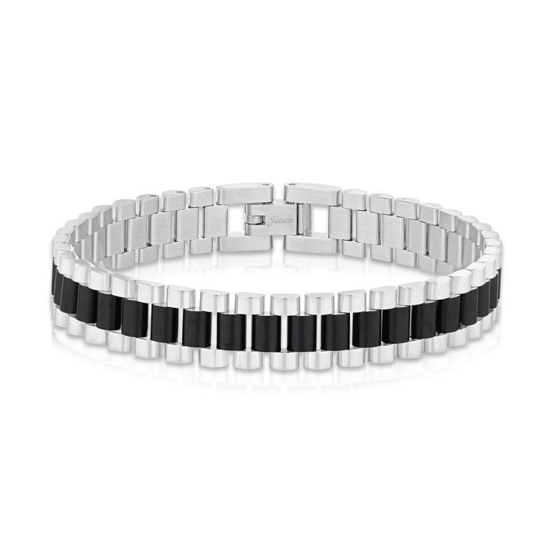 צמיד סטיל חוליות דק לגבר JBM1001 JETEM – תמונה 12