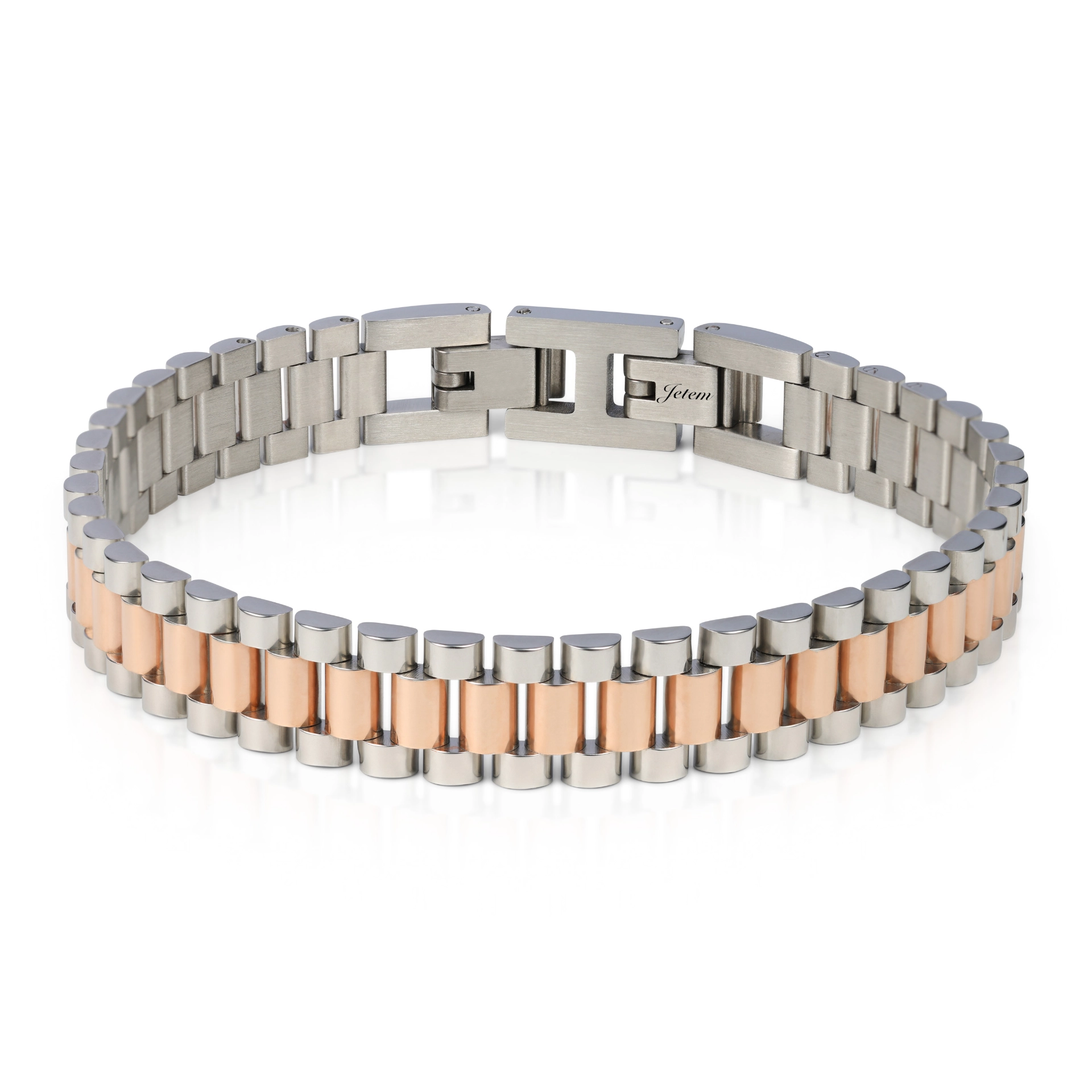 צמיד סטיל חוליות דק לגבר JBM1001 JETEM – תמונה 14