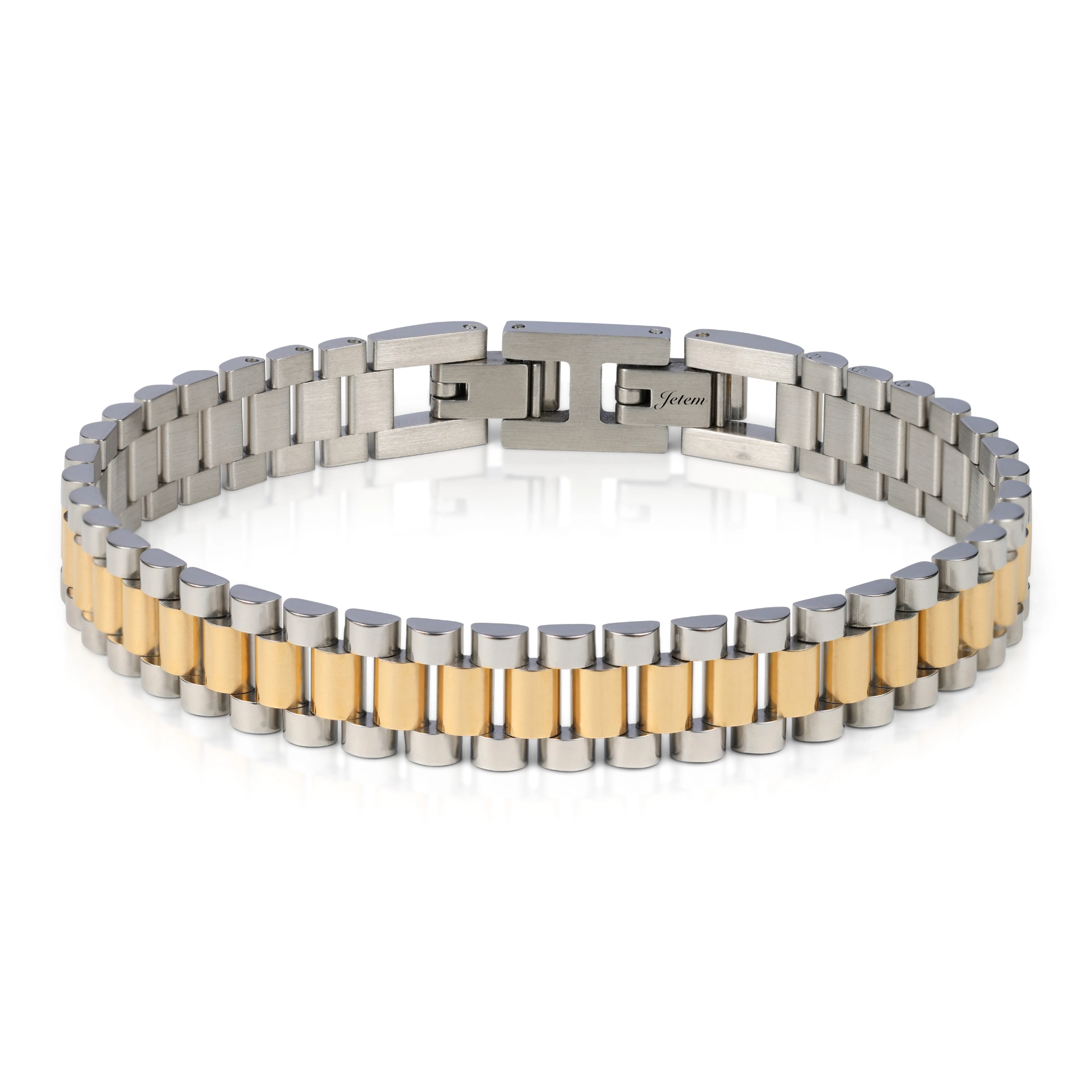צמיד סטיל חוליות דק לגבר JBM1001 JETEM – תמונה 15