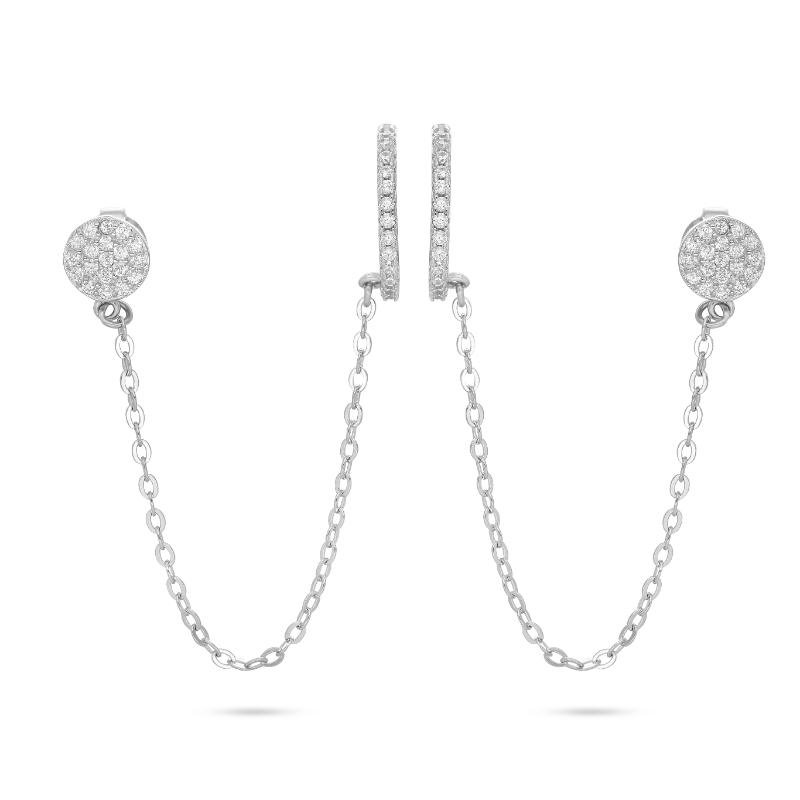 Chain Glow – עגיל שרשרת הליקס עיגול