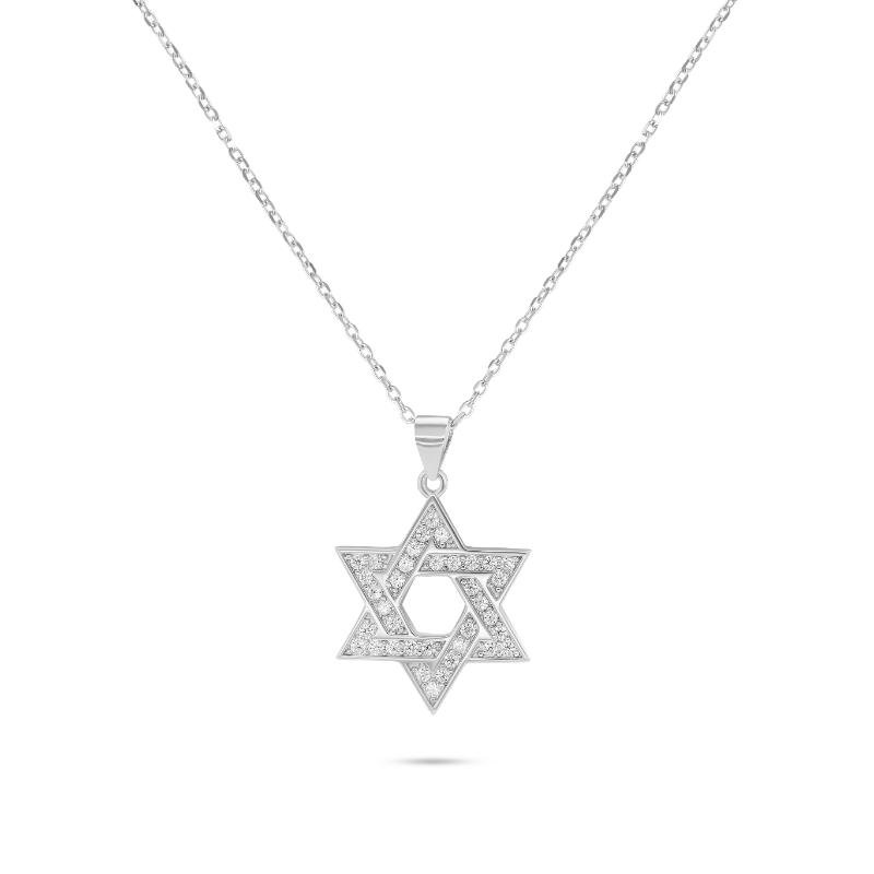 שרשרת מגן דוד משולב