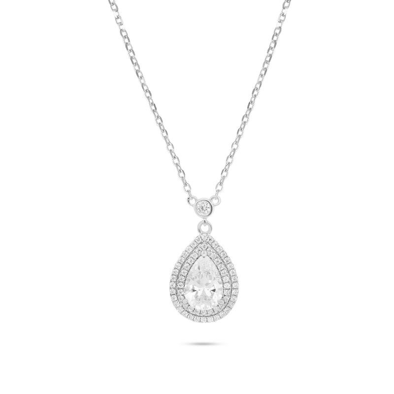 שרשרת Royal Drop – תליון טיפה נוצץ לאישה